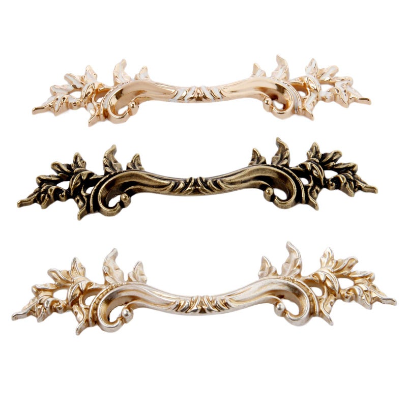 Mgoodoo 5PCS Antique Bronze Drawer Handle  French Provincial Dresser Pull Euro Style Closet Knob for Nightstand Door Cabinet Cupboard Furniture Kitchen Bathroom Bedroom - Image 5